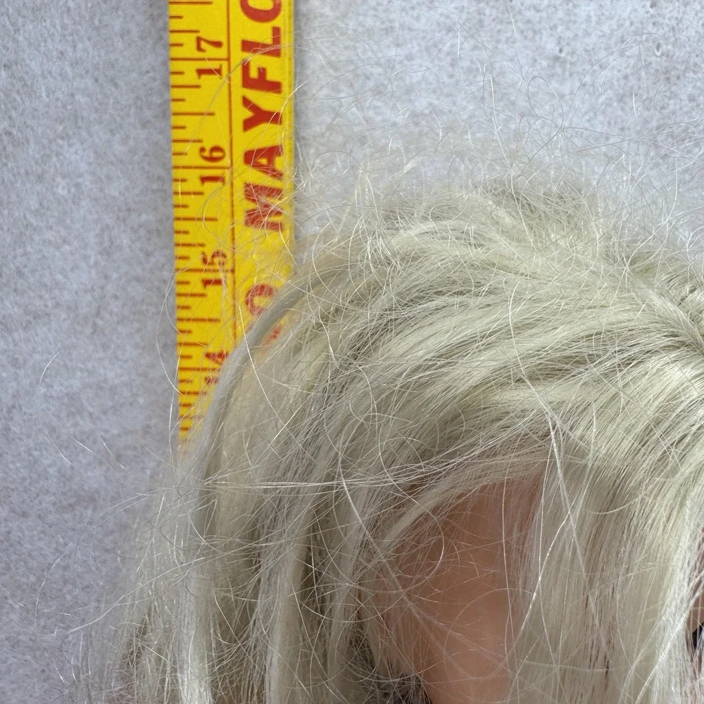 Vintage 1969 IDeal Crissy Velvet Growing‎ Hair 16 In Play Doll Retro Blonde Hair